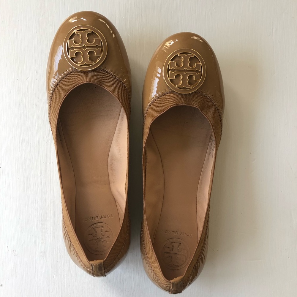 Tory Burch Patent Leather Flats